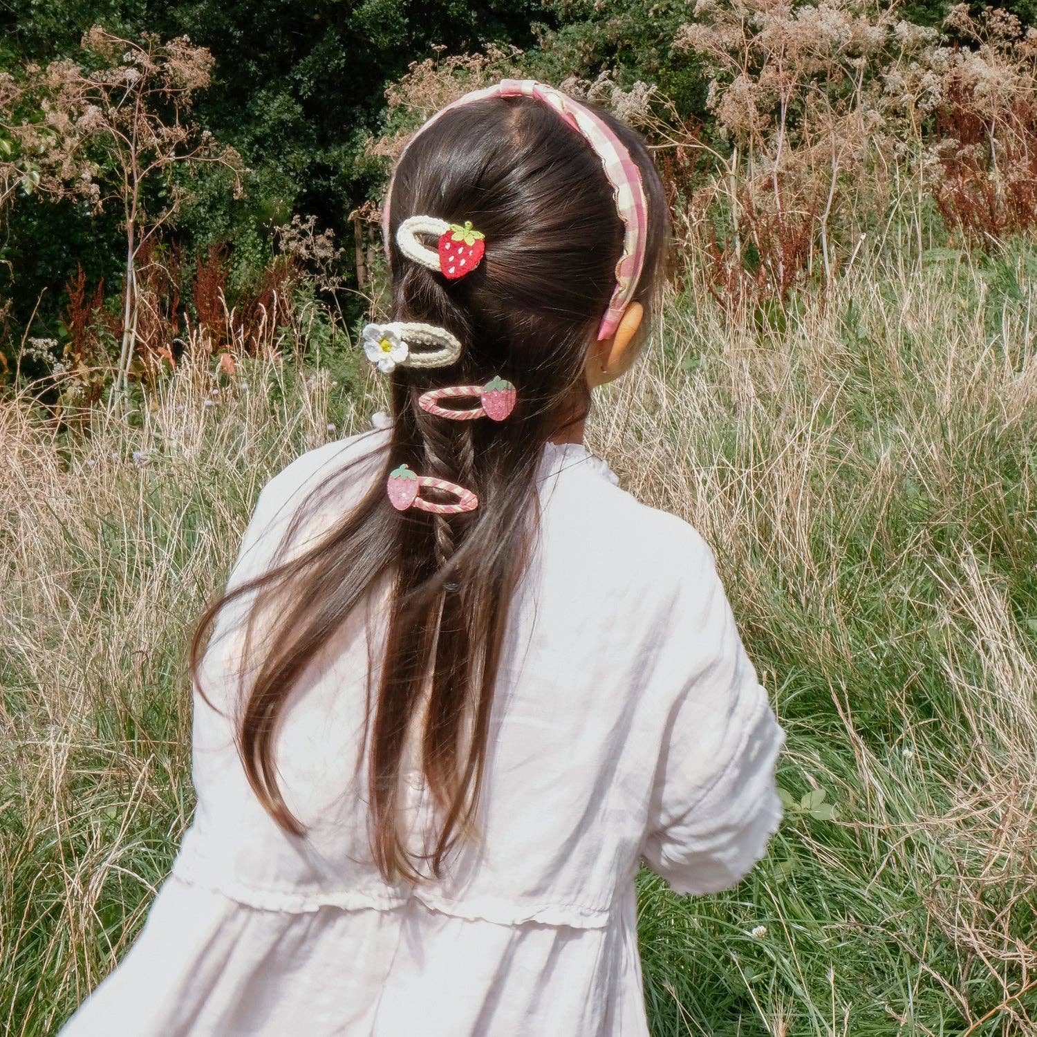 Rockahula - Crochet Daisy and Strawberry Clips Rockahula Kids