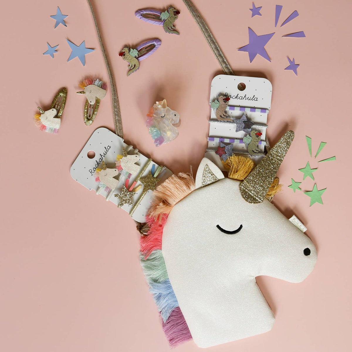 Rockahula Rainbow Unicorn Hair Ponies for Kids Rockahula Kids