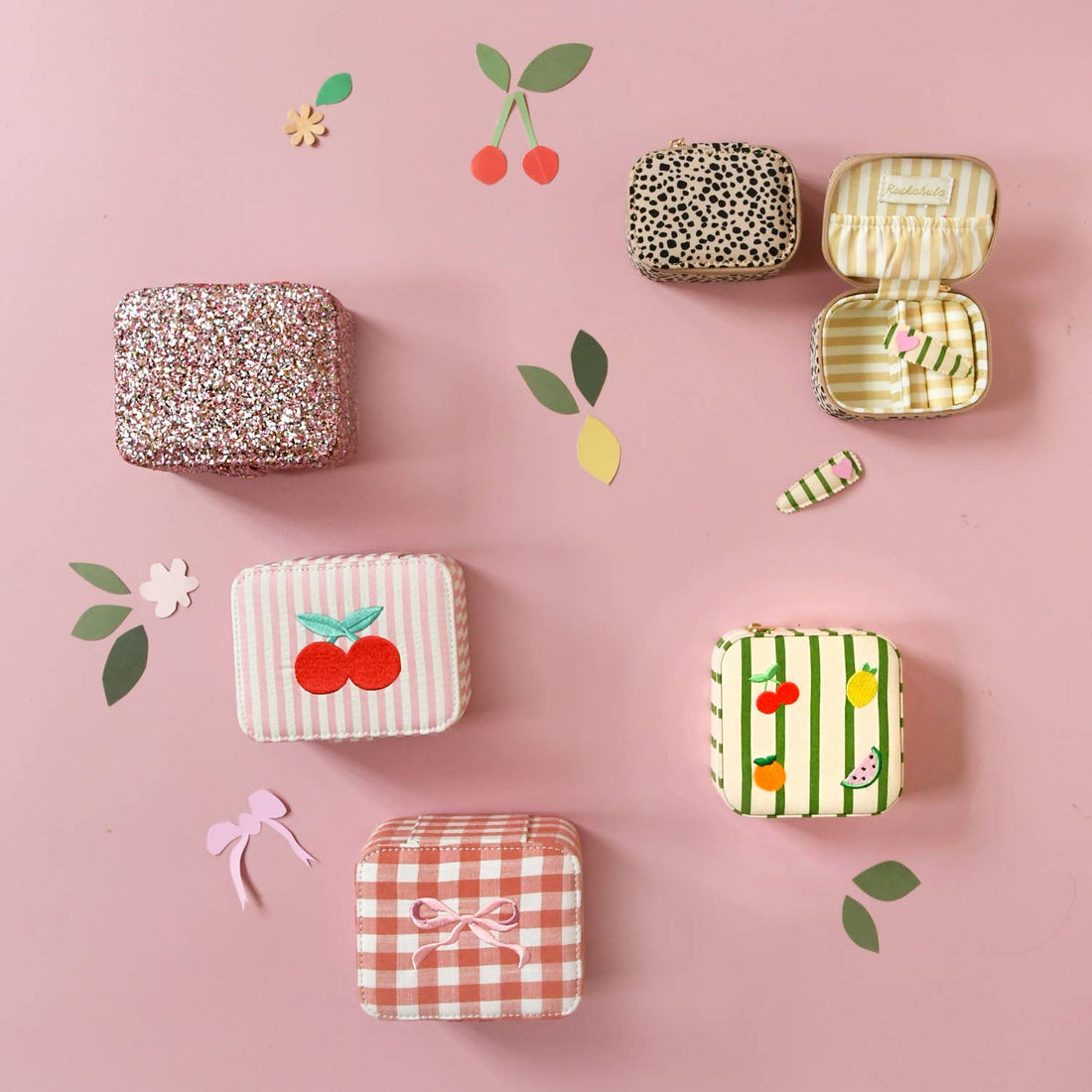Rockahula - Stripy Cherry Jewellery Box Rockahula Kids