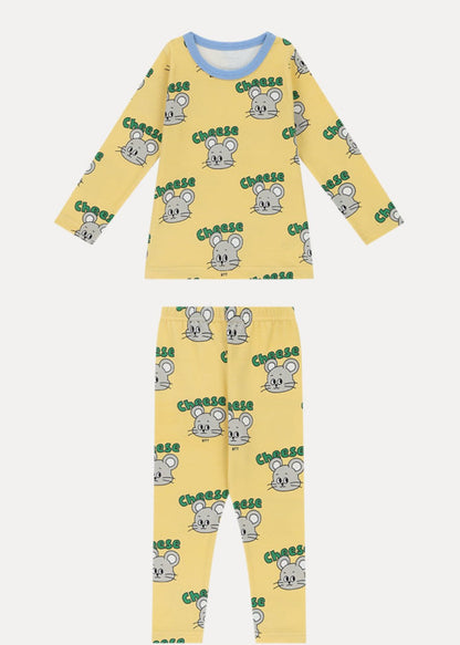 Rototo bebe Saltsung fit set pj - Cheese face Rototo bebe - enjoykidsus