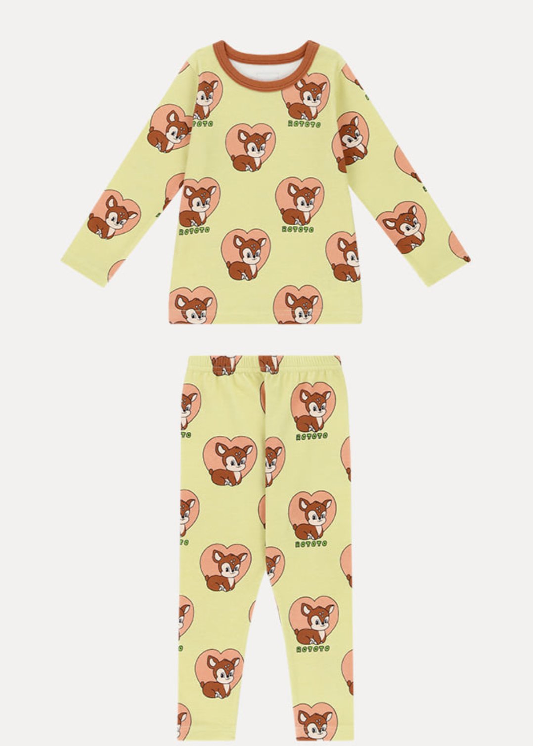 Rototo bebe Saltsung fit set pj - deer Rototo bebe - enjoykidsus