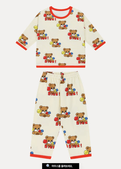 Rototo bebe Saltsung loose set pj - lollipop bear Rototo bebe - enjoykidsus