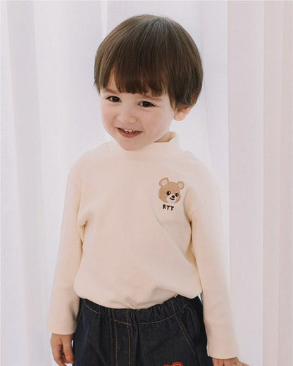 Rototo bebe Sugar Napped Turtleneck T-shirt Rototo Bebe - enjoykidsus