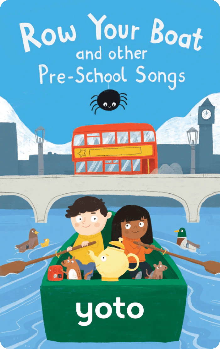 Row Your Boat and other Pre - School Songs - Audiobook Card Yoto - enjoykidsus