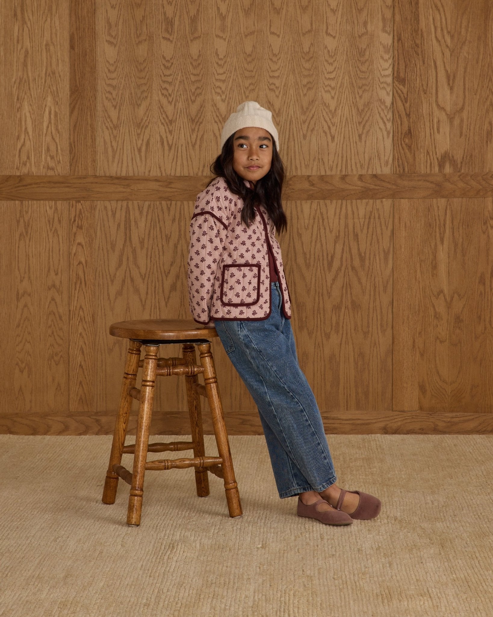 Rylee + Cru Barrel Pant || Indigo Denim Rylee + Cru