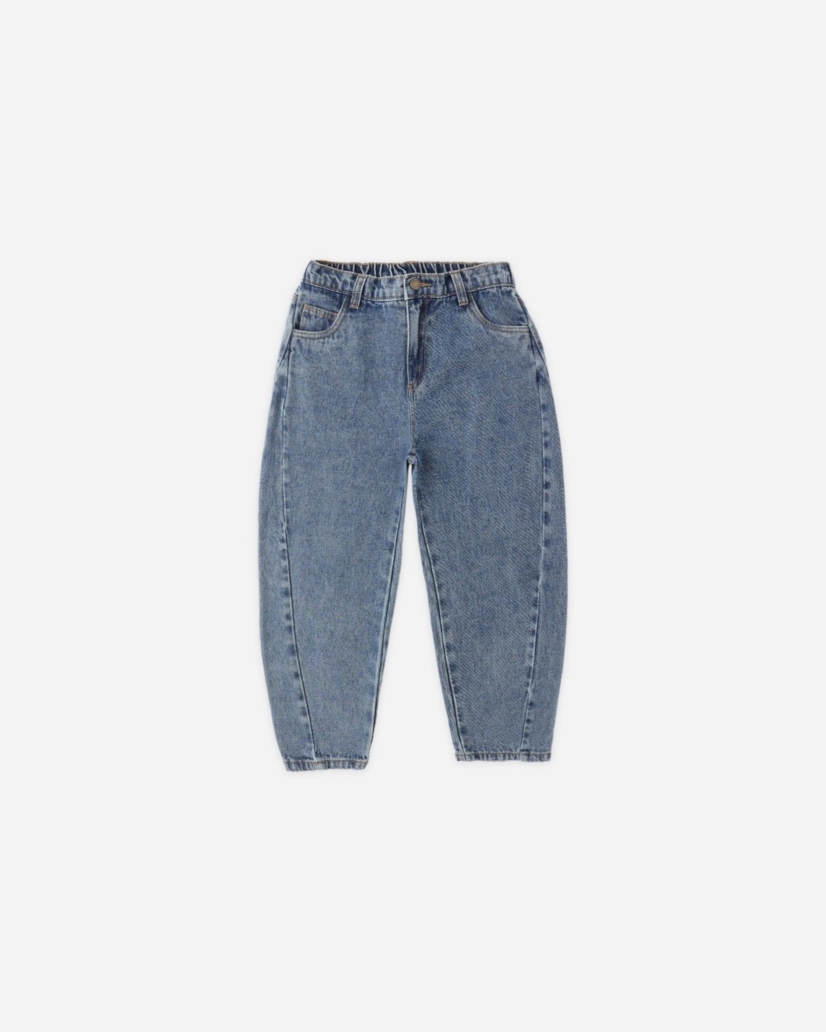 Rylee + Cru Barrel Pant || Indigo Denim Rylee + Cru