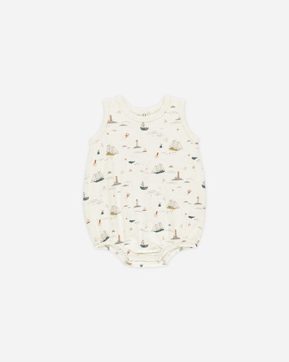Rylee + Cru Bubble Onesie || Nautical Rylee + Cru