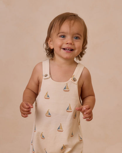 Rylee + Cru Gio Romper || Sailboats Rylee + Cru