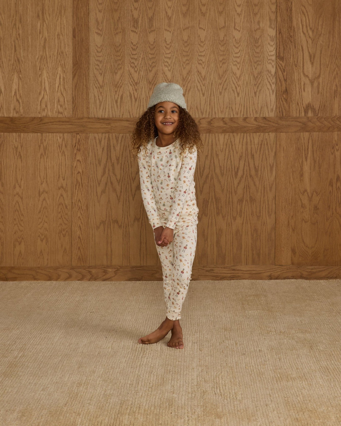 Rylee + Cru Organic Long Sleeve Pajama Set || Festive Rylee + Cru