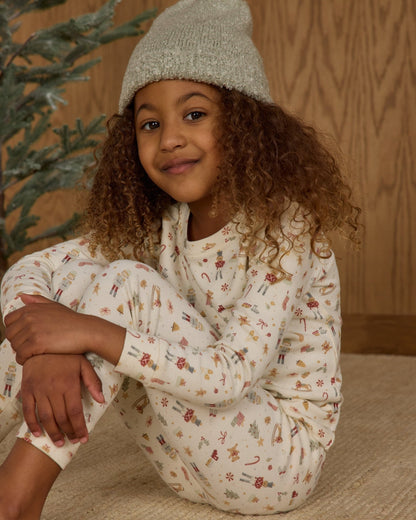 Rylee + Cru Organic Long Sleeve Pajama Set || Festive Rylee + Cru