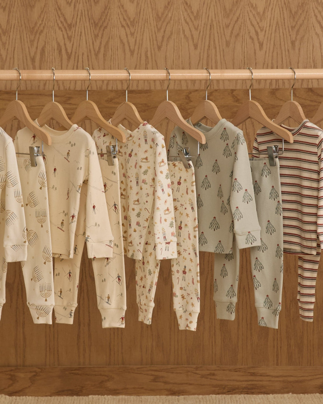 Rylee + Cru Organic Long Sleeve Pajama Set || Trees Rylee + Cru