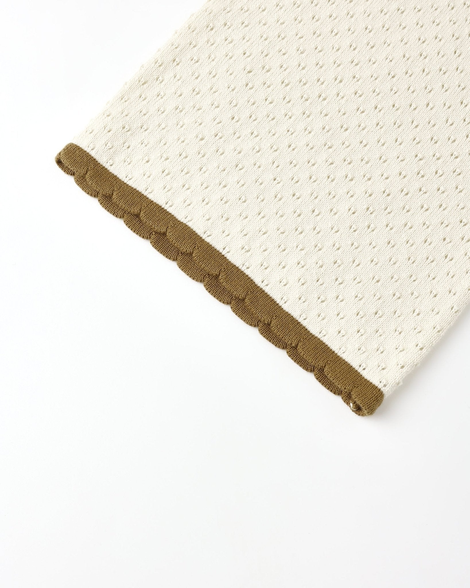 Rylee + Cru Pointelle Knit Pant || Natural Rylee + Cru