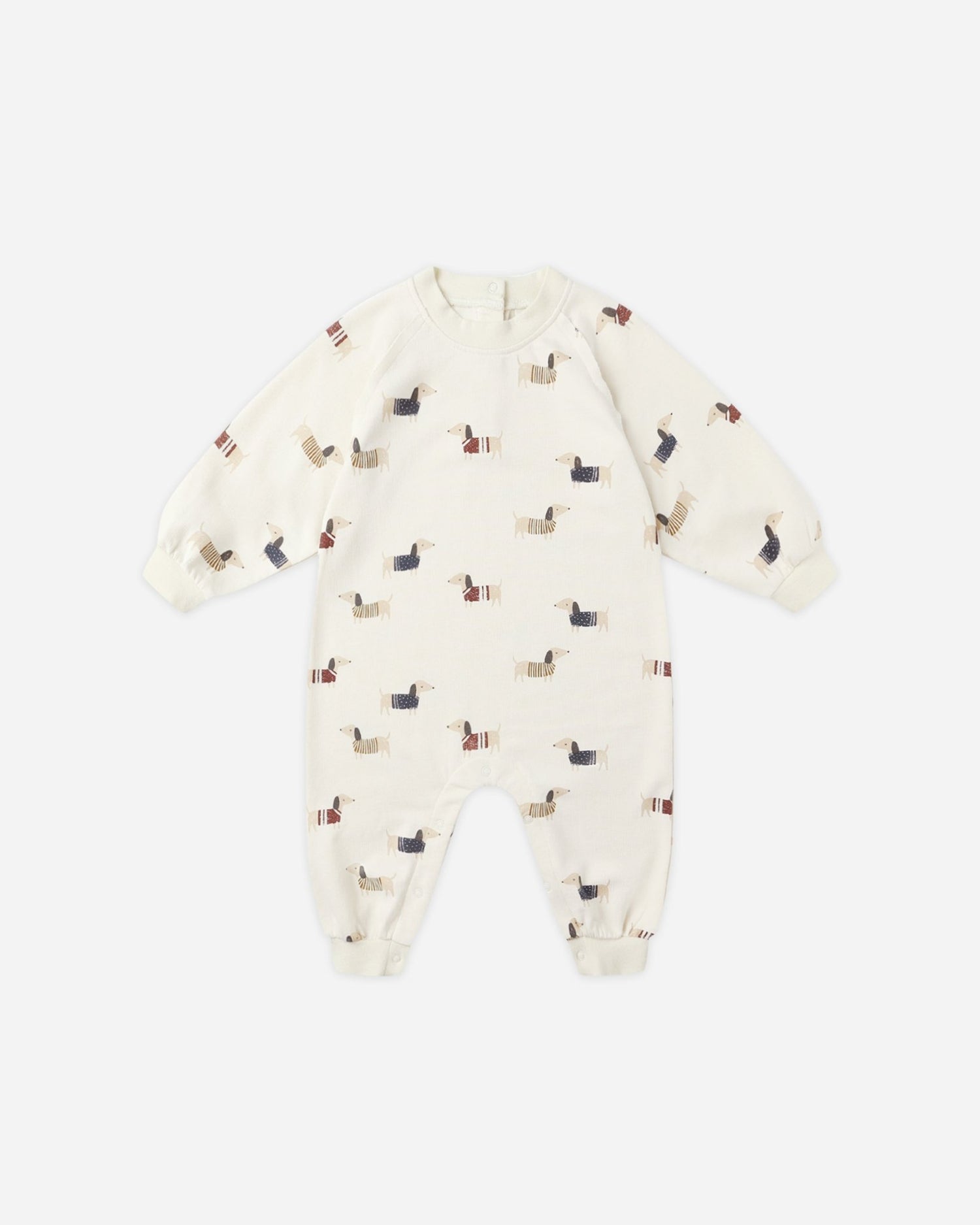 Rylee + Cru Raglan Jumpsuit || Dachshund Rylee + Cru