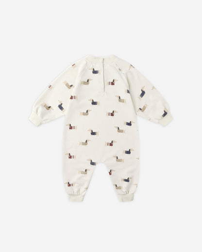 Rylee + Cru Raglan Jumpsuit || Dachshund Rylee + Cru