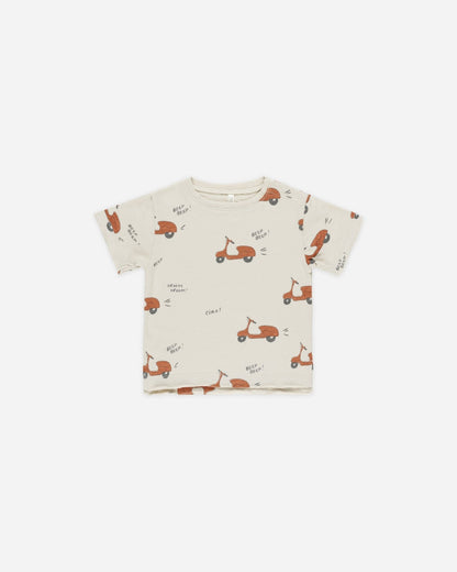 Rylee + Cru Raw Edge Tee || Moped Rylee + Cru