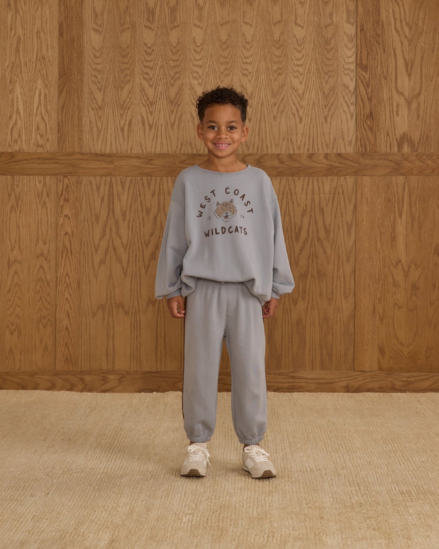 Rylee + Cru Relaxed Jogger || Dusty Blue Rylee + Cru