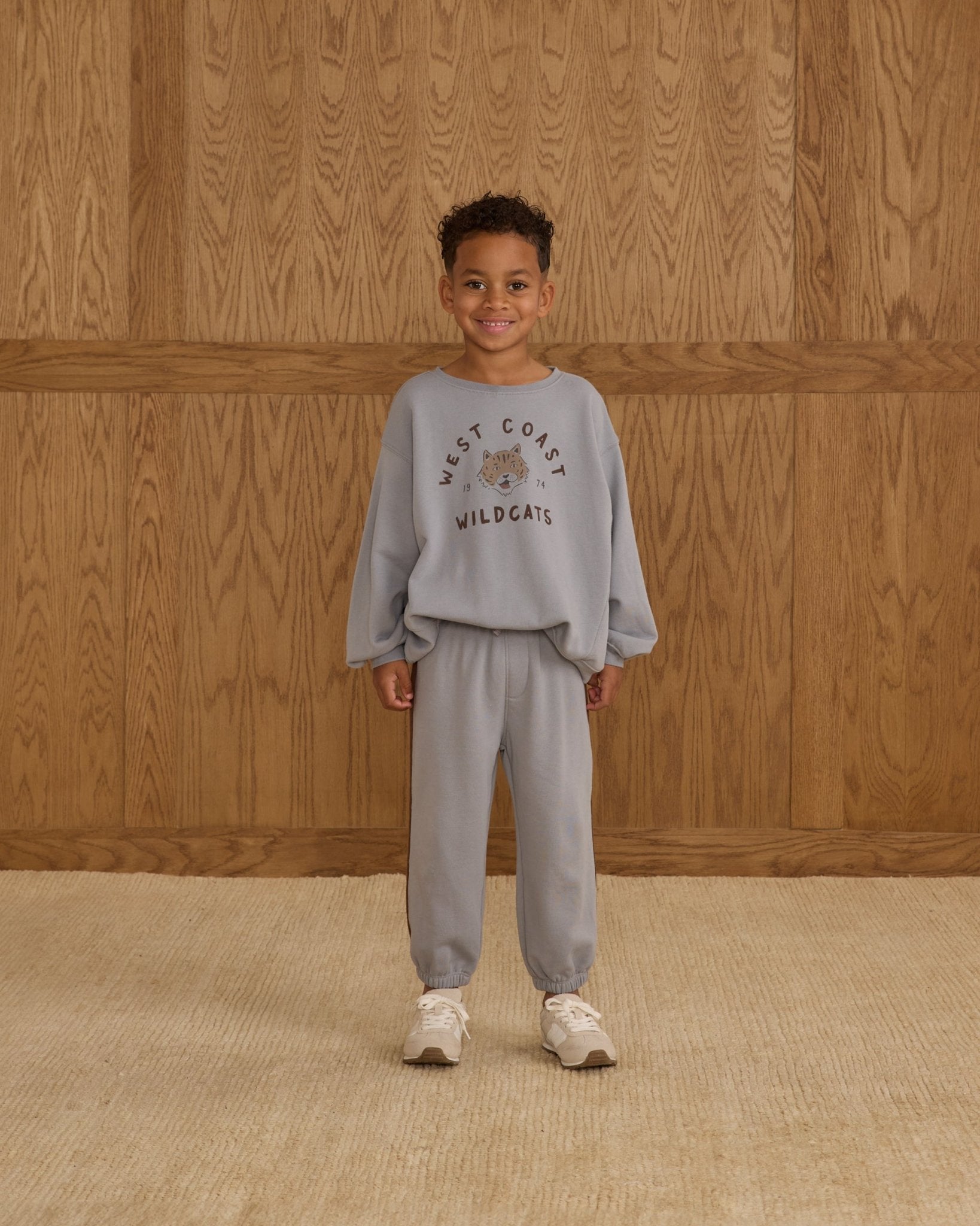 Rylee + Cru Relaxed Jogger || Dusty Blue Rylee + Cru