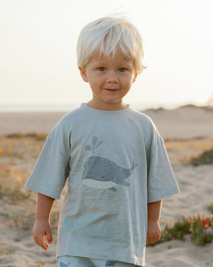 Rylee + Cru Relaxed Tee || Whale Rylee + Cru