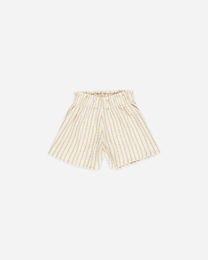 Rylee + Cru Remi Shorts || Marigold Stripe Rylee + Cru