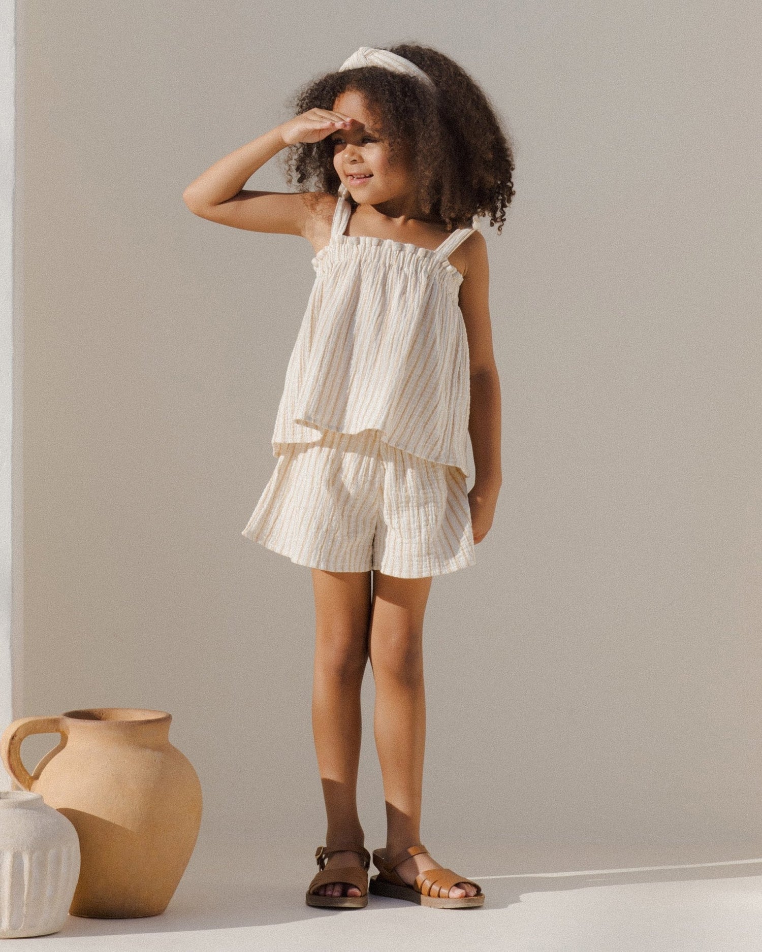 Rylee + Cru Remi Top || Marigold Stripe Rylee + Cru