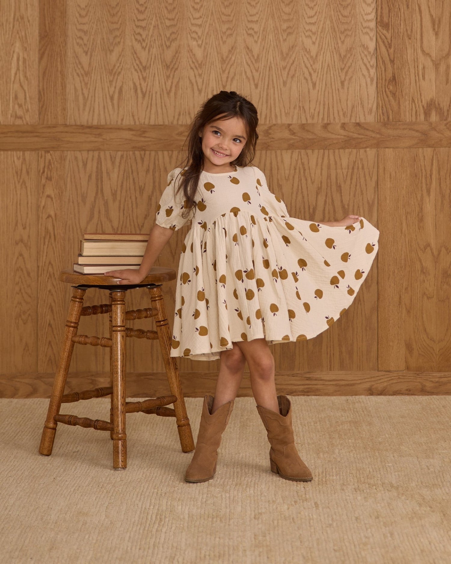 Rylee + Cru Rose Dress || Golden Apples Rylee + Cru