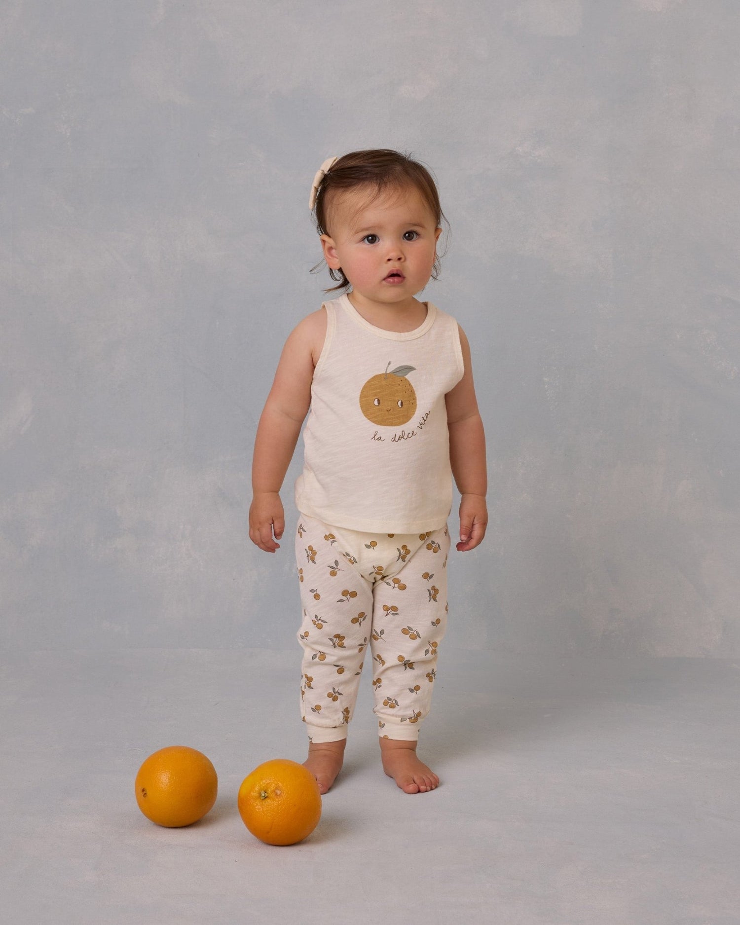 Rylee + Cru Tank + Slouch Pant Set || Oranges Rylee + Cru