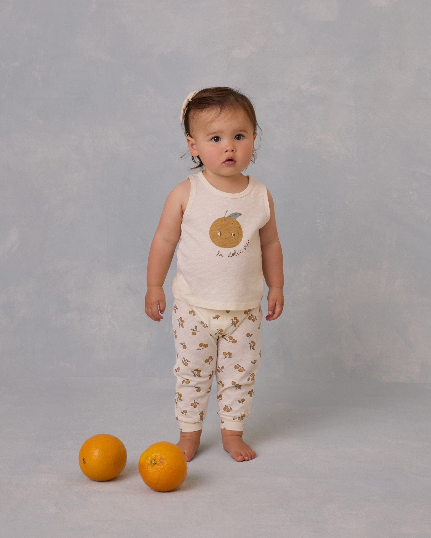 Rylee + Cru Tank + Slouch Pant Set || Oranges Rylee + Cru