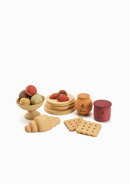 SABO concept - Wooden Play Food Set | Desserts SABO concept - enjoykidsus