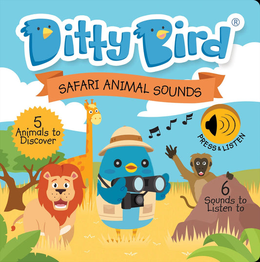 Safari Animal Sounds Ditty Bird - enjoykidsus