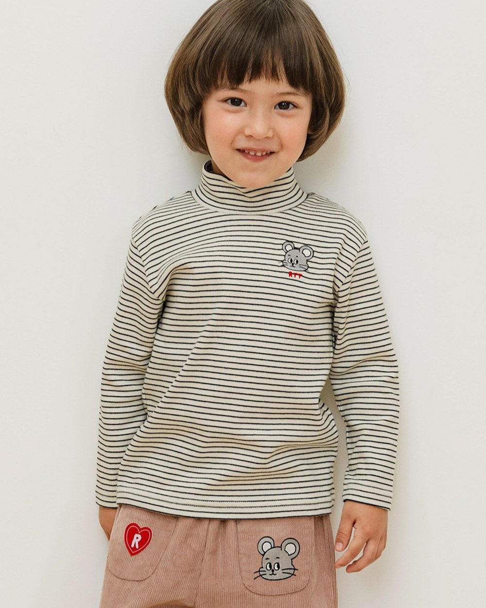 Salt Turtleneck T-shirt Rototo Bebe