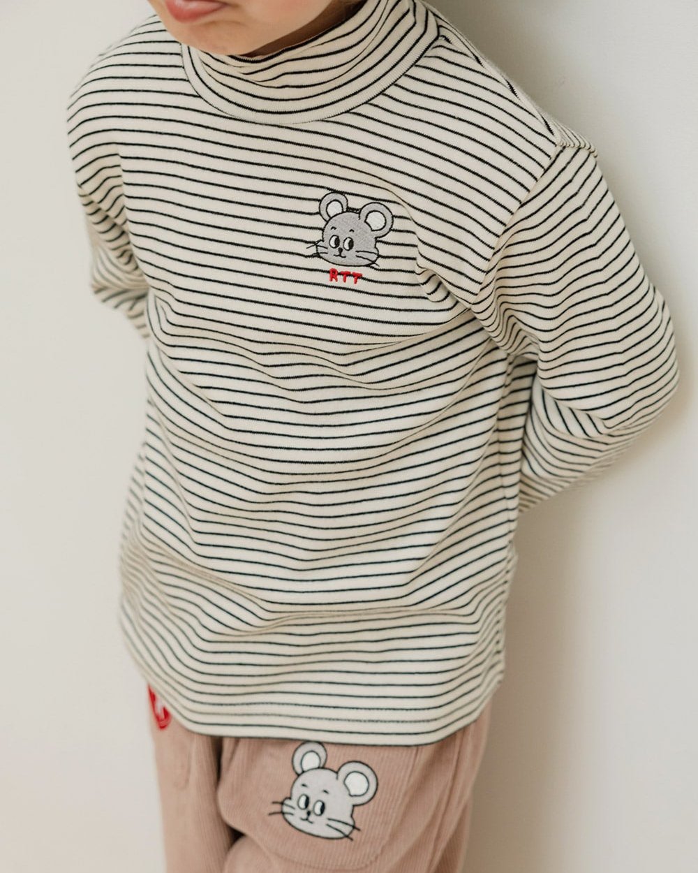 Salt Turtleneck T-shirt Rototo Bebe