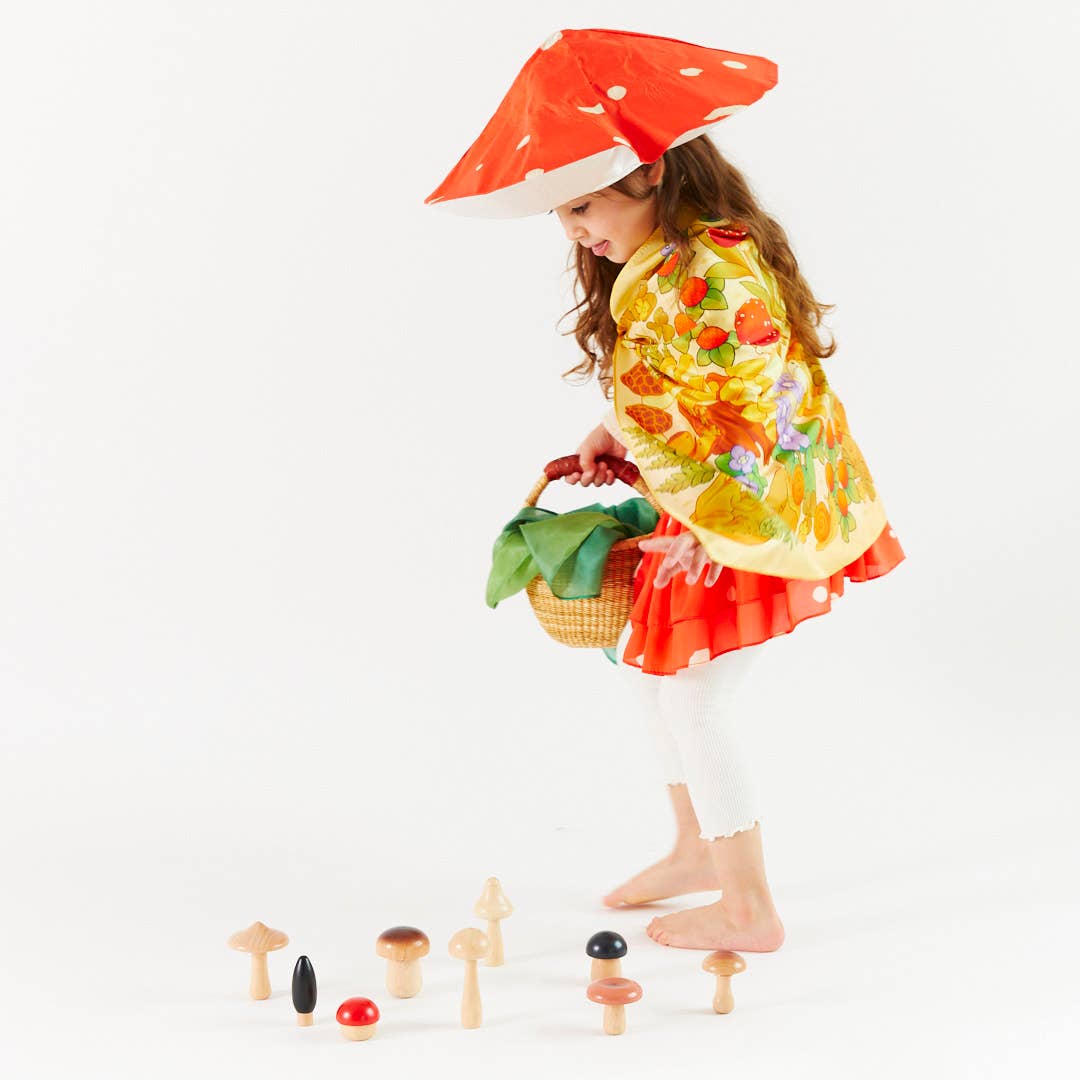 Sarah’s Silks - 100% Mulberry Silk Kids Mushroom Tutu Sarah&