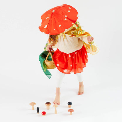 Sarah’s Silks - 100% Mulberry Silk Kids Mushroom Tutu Sarah's Silks - enjoykidsus