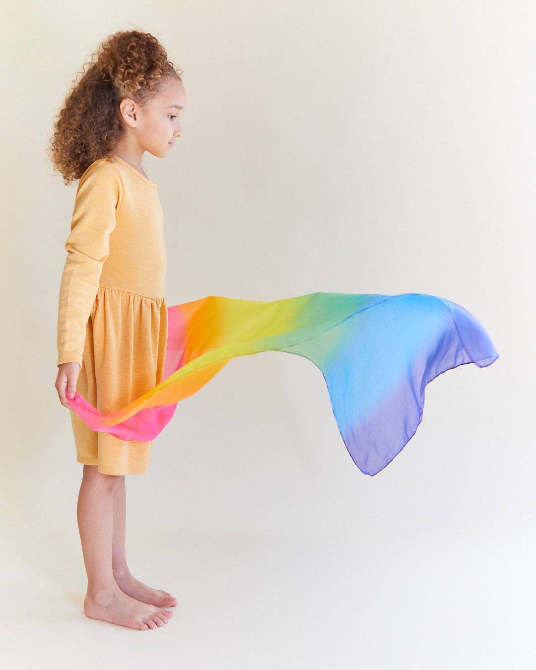 Sarah’s Silks - Enchanted Playsilks - 100% Silk Natural, Waldorf Toys: Rainbow Sarah's Silks - enjoykidsus