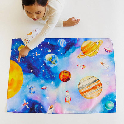 Sarah’s Silks - Outer Space Seek & Find Playsilk Sarah's Silks - enjoykidsus