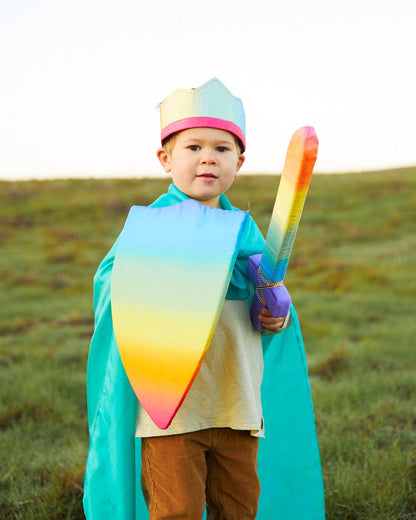 Sarah’s Silks - Soft Shield for Kids Knight Costume - Natural, Silk Dress Up Sarah's Silks - enjoykidsus