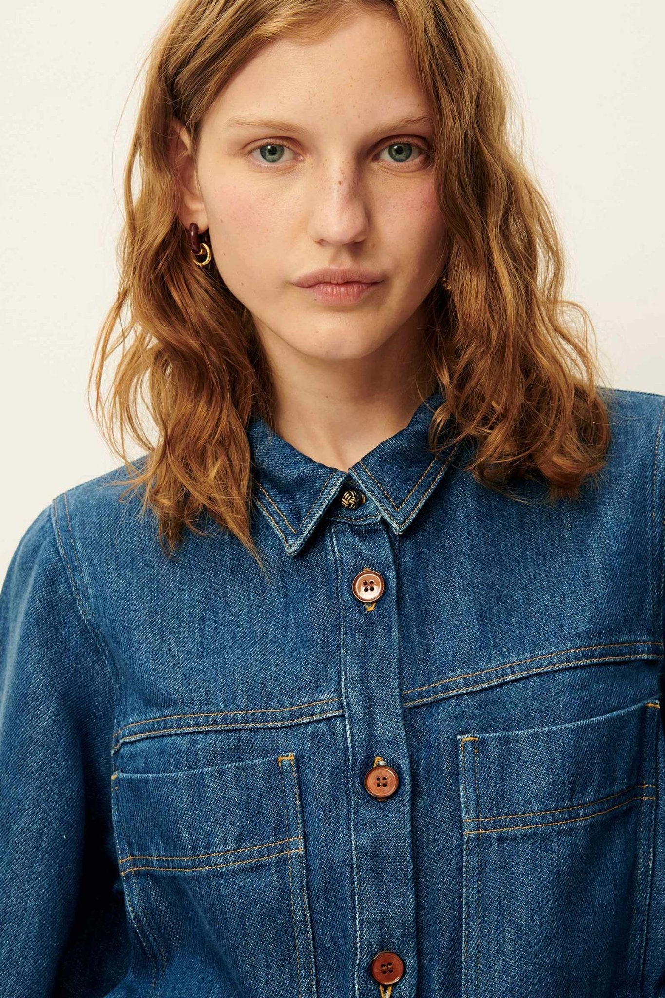 Sessùn Leone Lyocell Denim Shirt Sessùn
