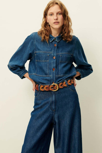 Sessùn Leone Lyocell Denim Shirt Sessùn