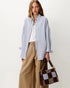 Sessùn Liza Shirt in Maysand, front view