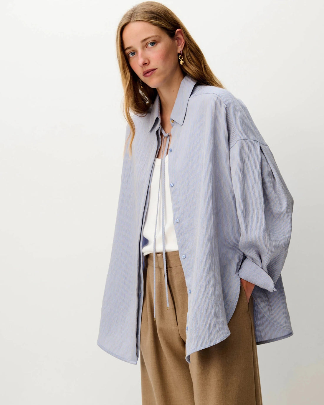 Sessùn Liza Shirt in Maysand, alternate view
