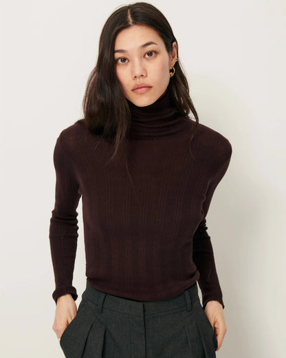 Sessùn Norte Top in Ganache Sessùn