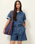 Sessùn Overshirt Newport – Regate Blue