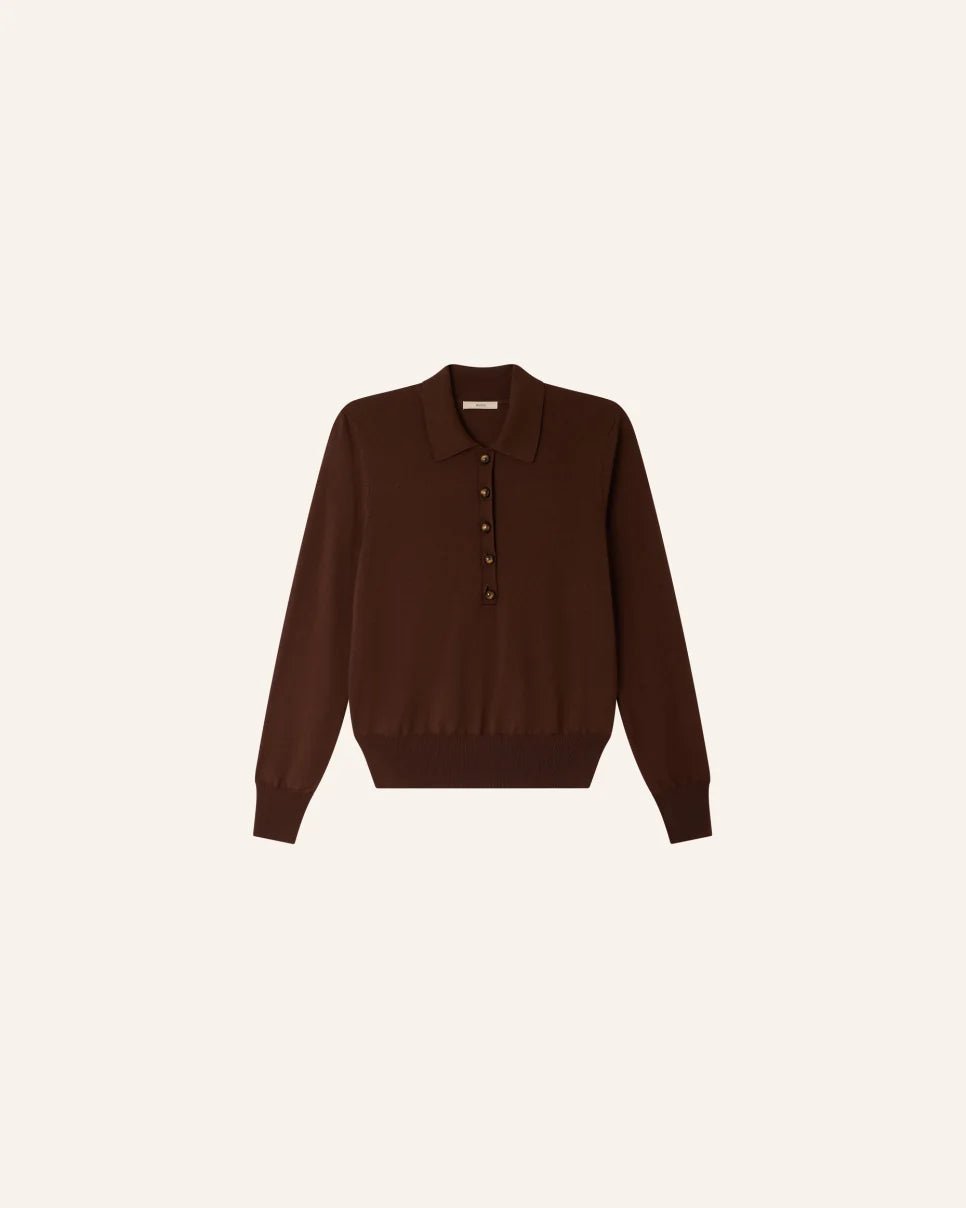 Sessùn Yanaka Merino Wool Polo Sweater Sessùn