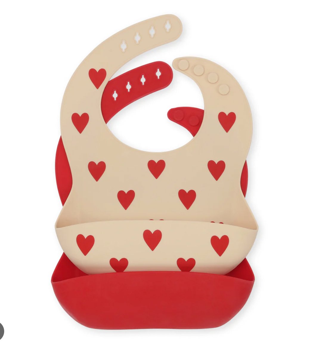 Silicone Bibs - Pack of 2 Konges Sløjd - enjoykidsus