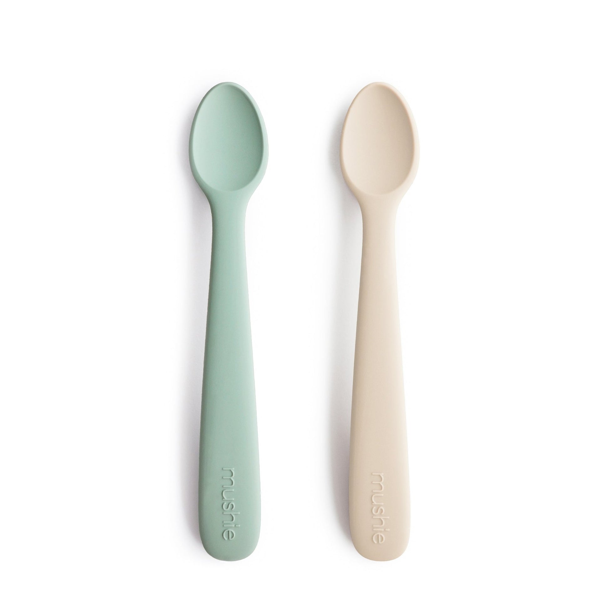 Silicone Feeding Spoons 2 - Pack mushie - enjoykidsus