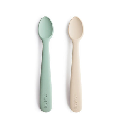 Silicone Feeding Spoons 2 - Pack mushie - enjoykidsus