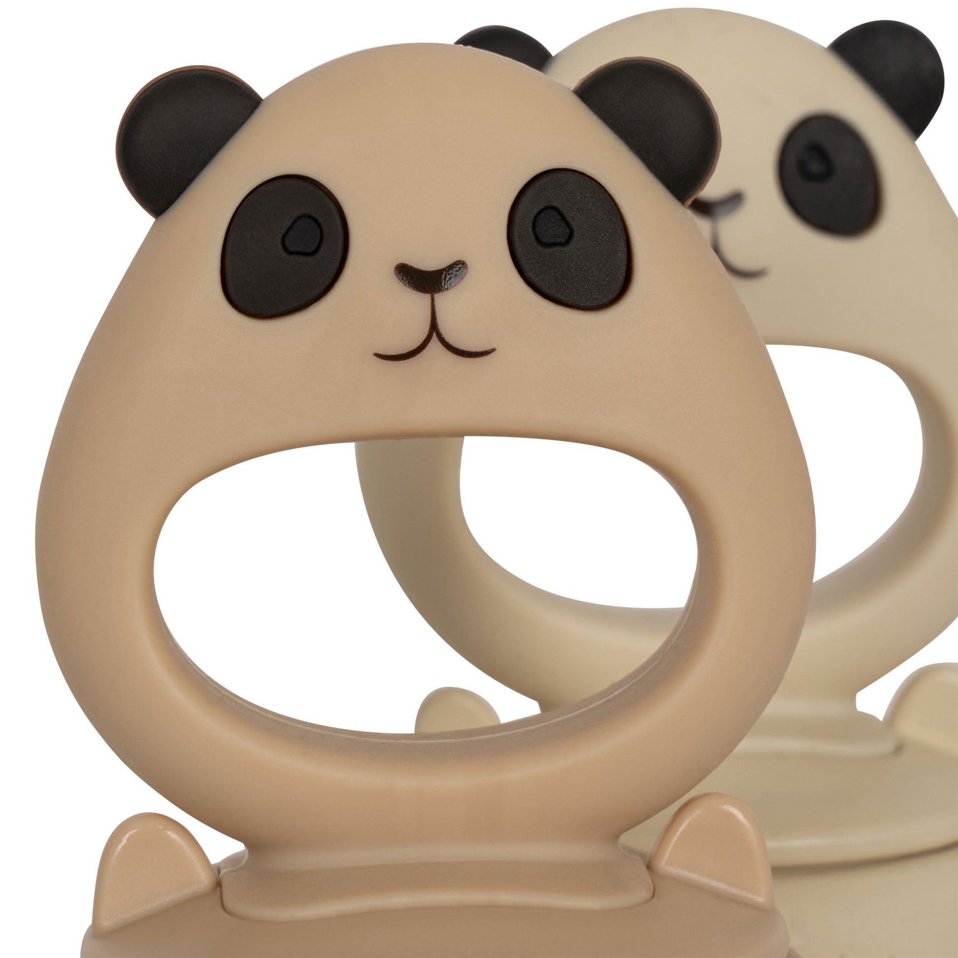 Silicone fruit feeding panda pacifier - shell mix Konges Sløjd - enjoykidsus