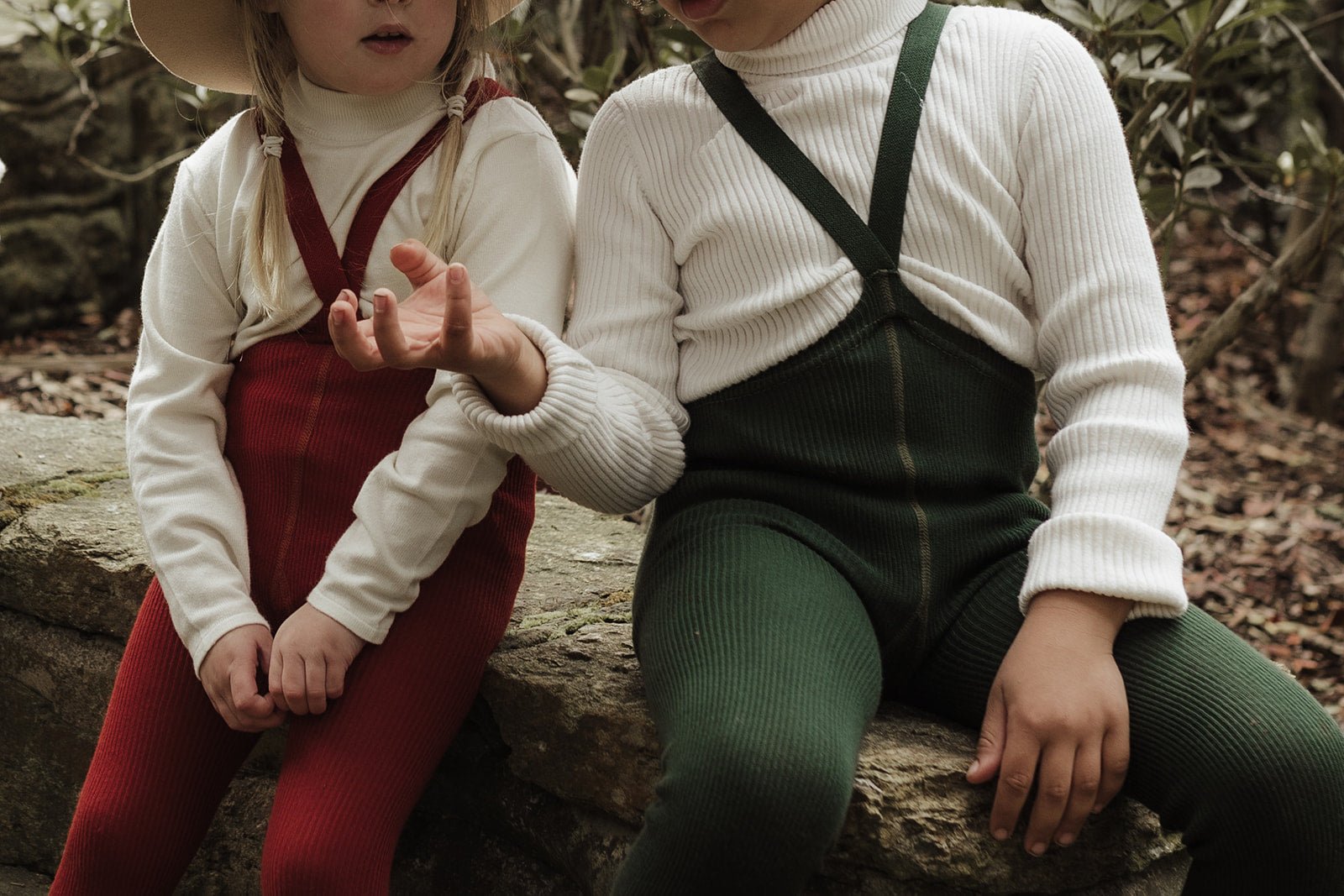 Silly Silas Footed Dark Forest Green Silly Silas