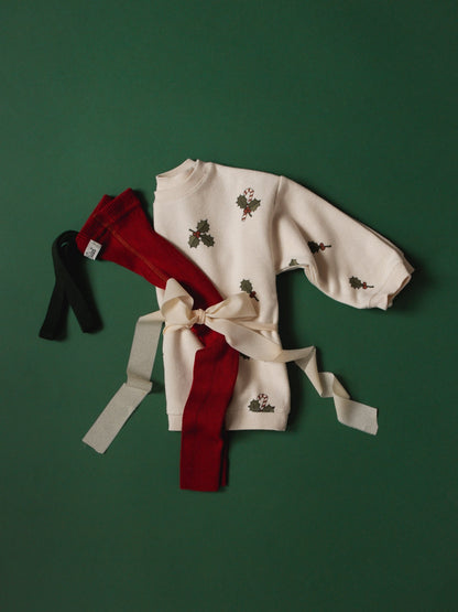 Silly Silas Footless Maple Leaf x Dark Forest Green - Christmas Limit Edition Silly Silas