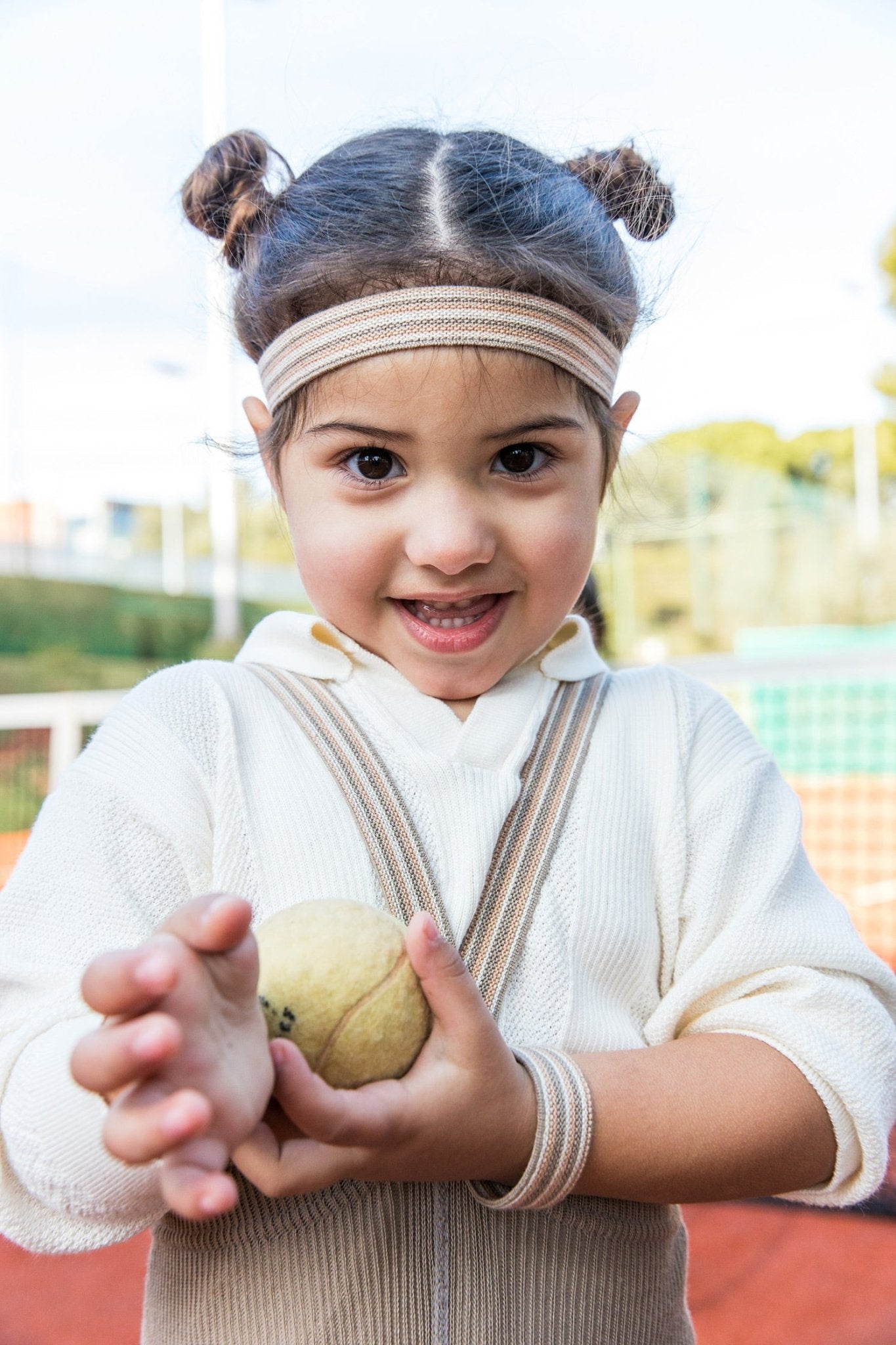 Silly Silas Footless Oyster Grey Striped Silly Silas